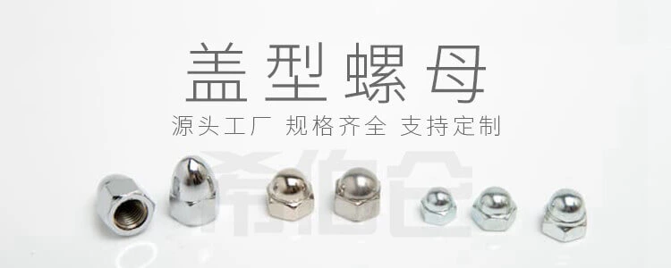 六角盖形螺母